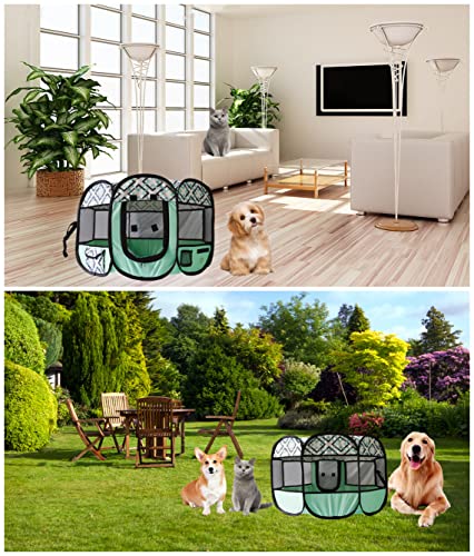 Floving Recinzione per cani portatile Recinzione