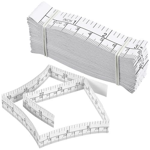 Cinta métrica papel desechable 25 piezas 1 metro doble