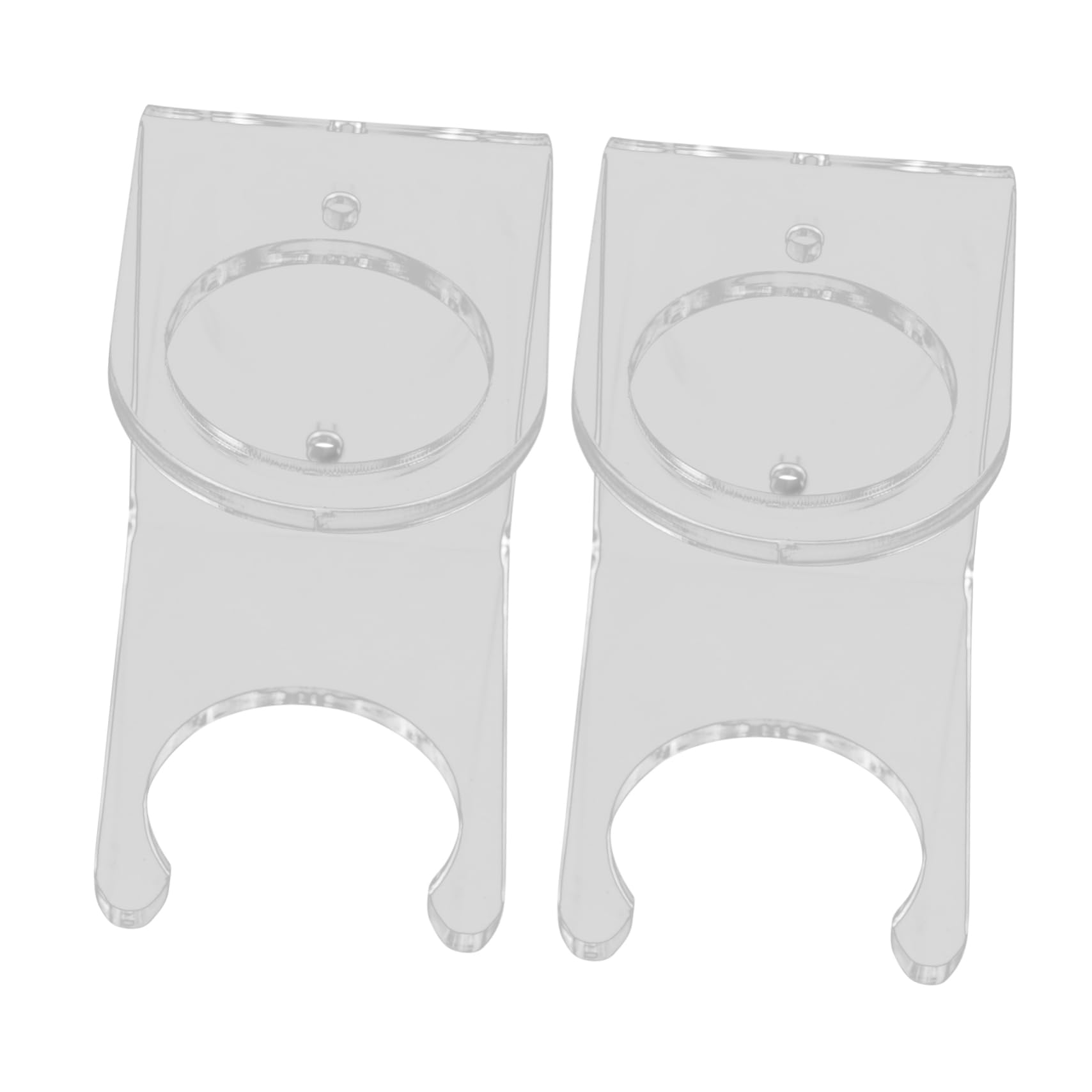 Totority Baseball Bat Wall Mount Stand Acrylic Baseball Bat Hanger Wall Mounted Holder Storage Rack