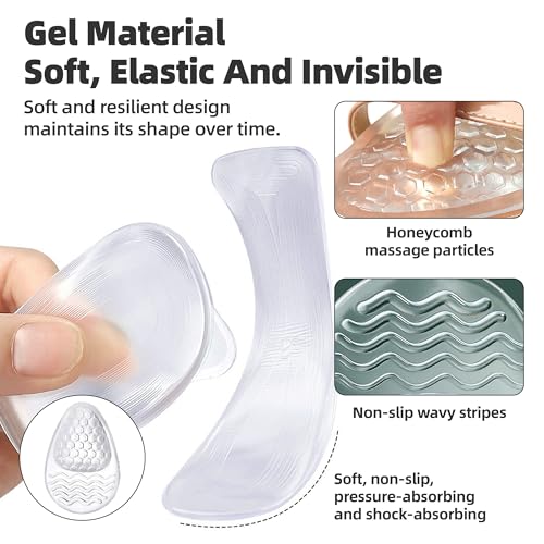 Plantillas de Gel para Tacones Altos, Soporte para Mujer miniatura 6