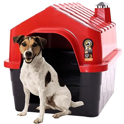Casa De Cachorro Durahouse N.3 Vermelha