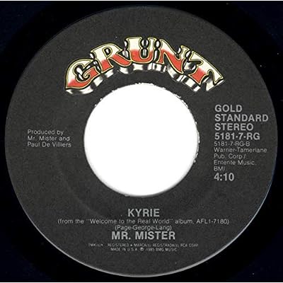 Broken wings/Kyrie (US, LC) / Vinyl single