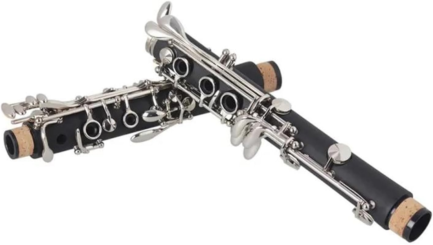 Bb Clarinet Bk Bakelite Silver Key Woodwind Instrument With Carrying Case Clarinet Instrument