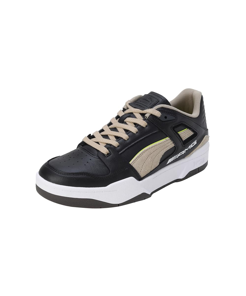 Puma Unisex-Adult AMG Slipstream Black-Prairie Tan Sneaker - 5 UK (30831301) (B0CV37GSGZ) Amazon Price History, Amazon Price Tracker