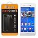 [3-Pack] For Sony Xperia Z3v (Verizon) - SuperGuardZ Tempered Glass Screen Protector, 9H, 0.3mm, 2.5D Round Edge, Anti-Scratch, Anti-Bubble