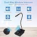 CallToU Window Speaker Intercom System and Counter Intercom for Bank Hospital Office Store Bus Station Ticket Booth Window