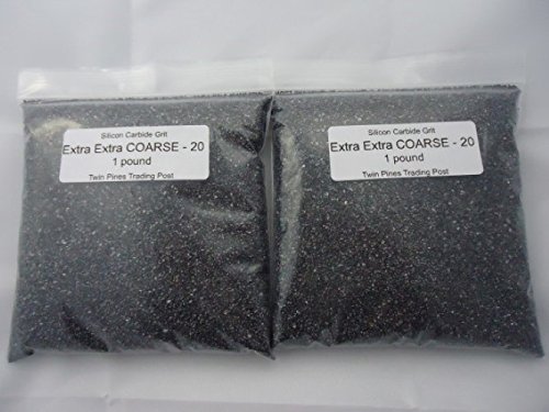 Extra Coarse 20 Silicon Carbide Grit - 2 lbs.