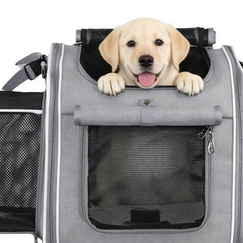 Panier de vélo pour chien Luocute en tissu robuste et extensible - 6