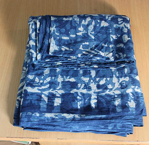 Tkanina bawełniana z nadrukiem blokowym, ręcznie drukowana, indyjska tkanina, miękka tkanina bawełniana firmy The Yard, Jaipuri Kurti Print materiał na szale, letnią sukienkę (20