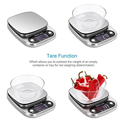 Food Scale 22Lb Weight Grams, Digital Kitchen Scales And Ounces For Cooking, Baking #TOP3