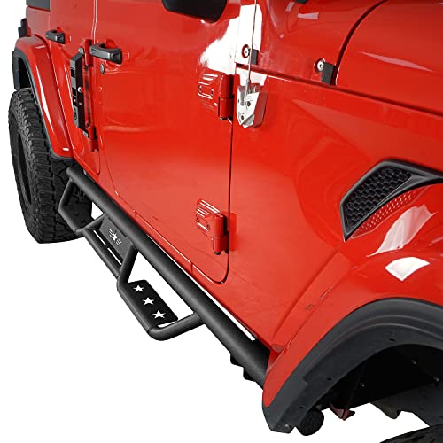 Estribos laterales Jeep Wrangler JL 2018-2025 V8 GOD miniatura 4