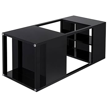 Amazon.com: MyGift Premium Hotel Series Opaque Black Acrylic