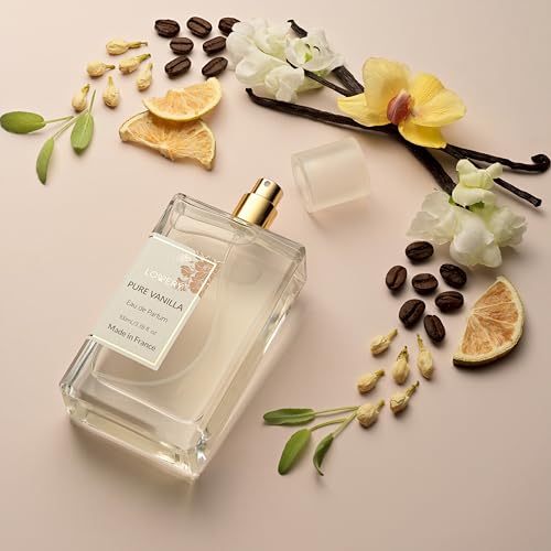 Pure Vanilla Perfume for Women, 3.38 fl oz, Made in France Long-Lasting Eau de Parfum Sweet Vanilla Fragrance – Gift for Girlfriend, Wife, or Mom – 100 ML - Thumbnail 2