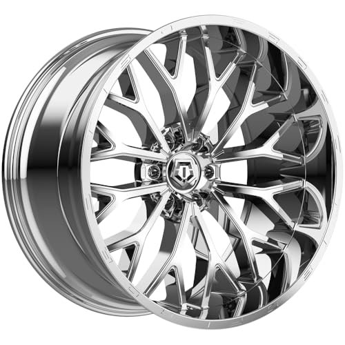 TIS 565C 20X12 Chrome Plated Wheel - 6X5.50 Bolt Pattern, 44mm Offset, Hub Bore 106.2mm