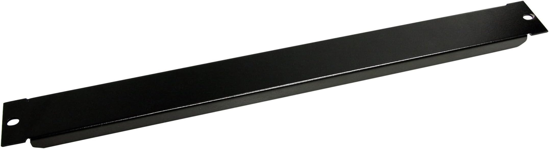 StarTech.com 1U Blanking Panel - Metal Rack Mount Filler Panel - for 19in Server Rack Enclosure or Cabinet - Steel - Black (BLANKB1)