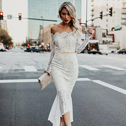 E-Clover Cute Bowknot Metal Buckle Skinny Stretch Waist Belt For Dress4