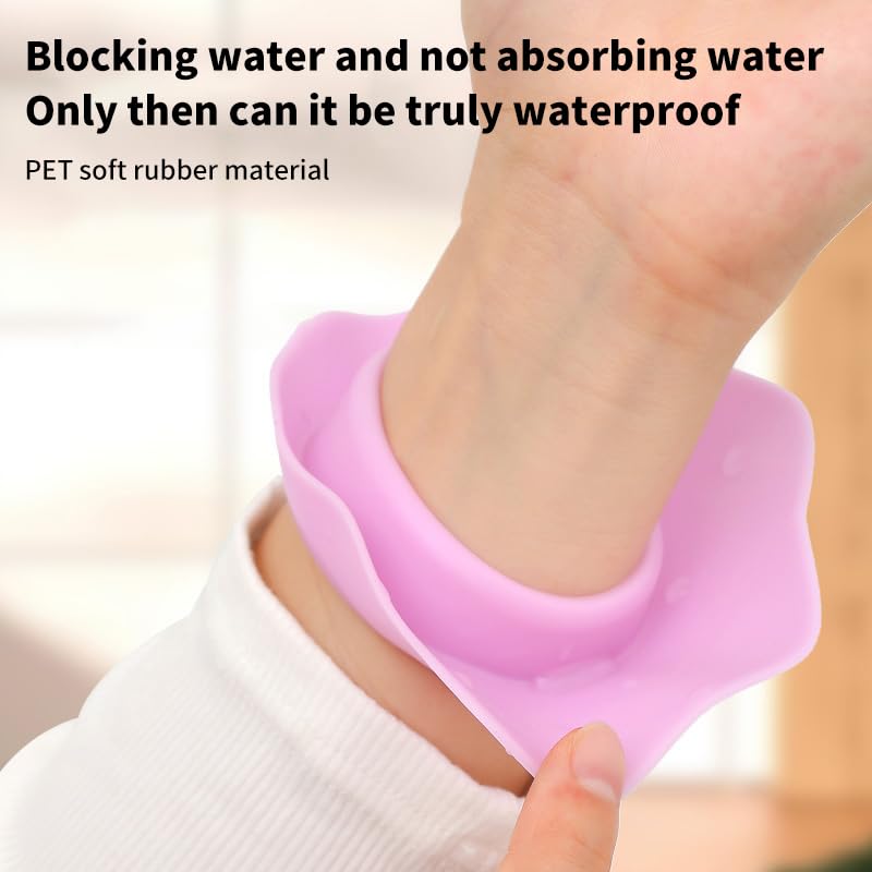 Silikon-Armbänder Zum Gesichtwaschen Von VYIBPDY – Wasserdicht, Schnelltrocknend, 4 Paar In Farbmix