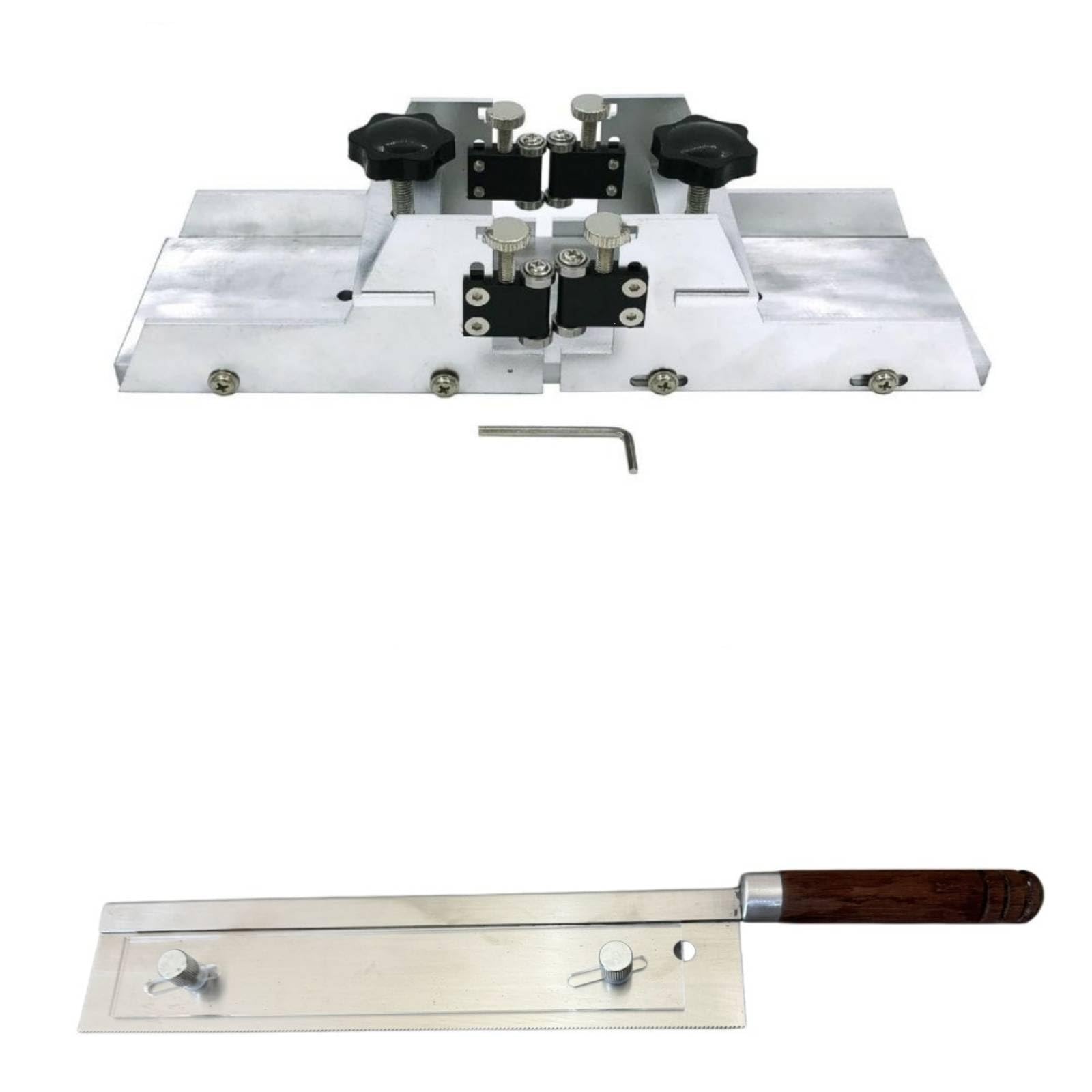 Seghetto da Traforo con Manico in Legno Manuale Seghetto Ergonomico Utensile per Artigiani, Laboratorio