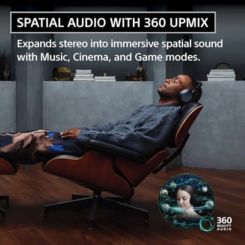 Image of Sony 1000X THE COLLEXION Wireless Noise Cancelling Headphones, Luxury Comfort with Curated Materials, HD NC Processor QN3, 12 Microphones, Spatial Audio, Mastered by Engineers, 24-Hour Battery, Black | Luxury Design with Premium Materials, Bespoke 30mm Driver Co-Tuned with Mastering Engineers, Spatial Audio with 360 Upmix