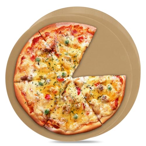 14Inch Parchment Paper Rounds, Round Parchment Papers Oil Proof Precut Parchment Circles Non Stick Parchment Paper Baking Sheets Baking Parchment Circles for Baking Cakes Separating Frozen(100 sheets)