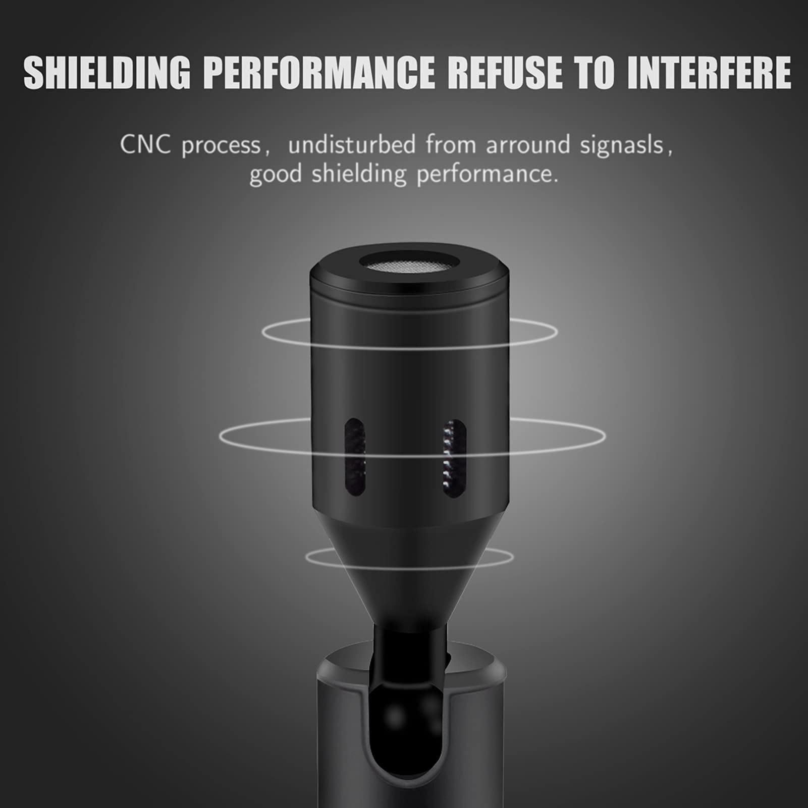 Microphone Mini USB-C Goshyda - Omnidirectionnel Plug & Play - Pour Smartphones Android - Enregistrement Qualité
