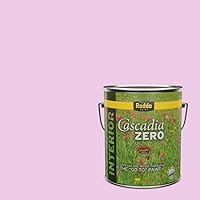Vista 22 de Rodda Paint CASCADIA ZERO - Pintura satinada e imprimación para interiores en uno, cuarto de galón, viola