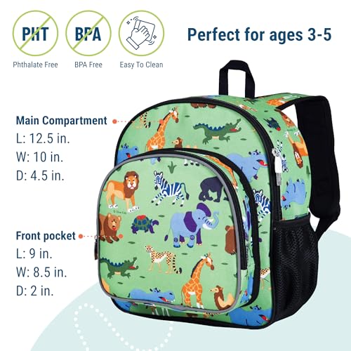 Image of Olive Kids Wild Animals Pack 'n Snack Backpack