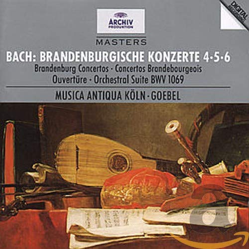 Bach Brandenburg Concerto 4 5 6 - Overture - Orchestral Suite BWV 1069