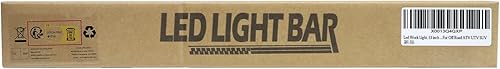 Miniatura 9 de Willpower Barra de luz LED de una sola fila de 13 pulgadas, 60 W, haz de inundación, luz delgada todoterreno, lámpara de trabajo antiniebla, luces