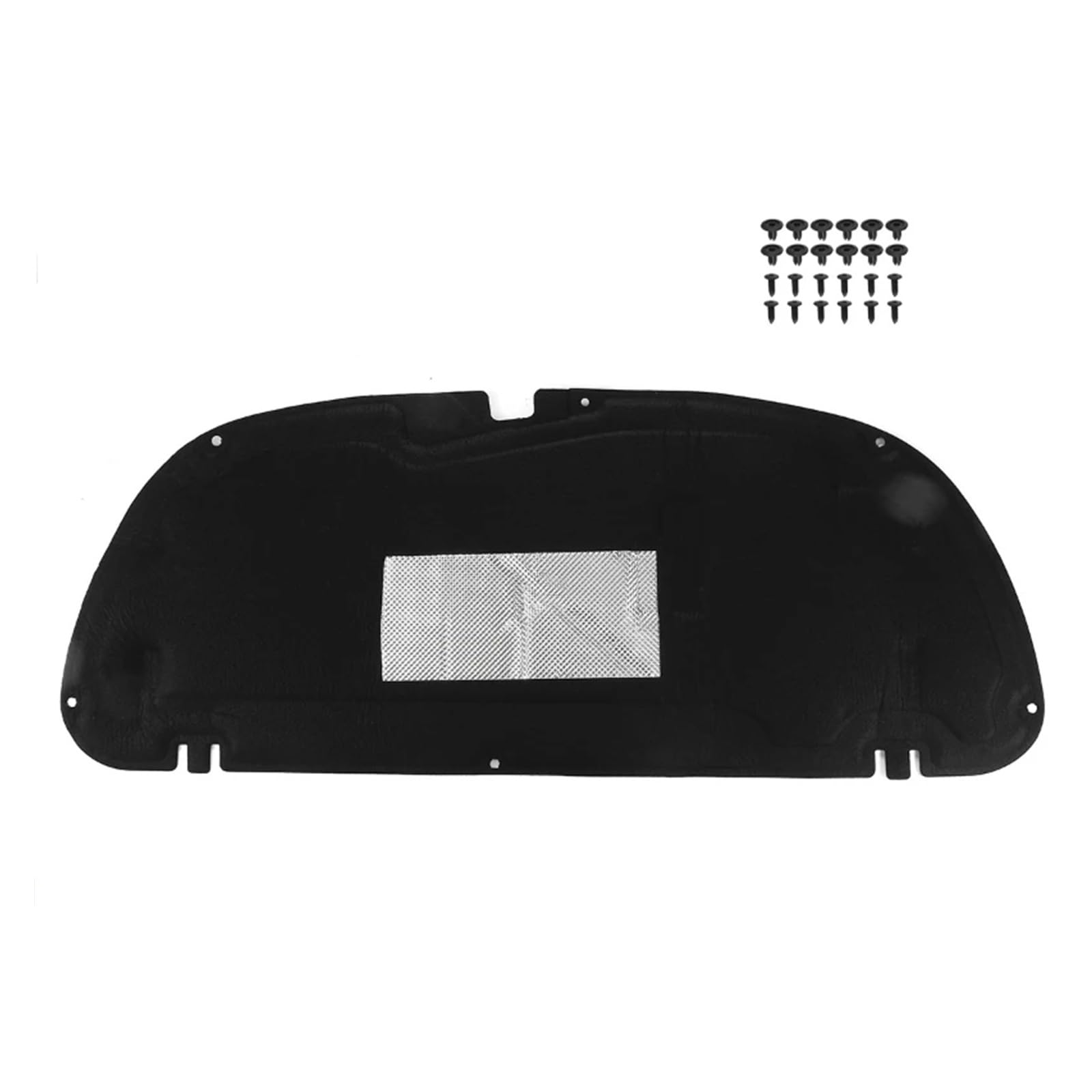 Vgllutlh One Color Car Front Engine Hood Compatible For Toyota Corolla 2019 2020 2021 Insulation Cotton Sound Heat Fire Foam Pad Pet Soundproof Mat Cover