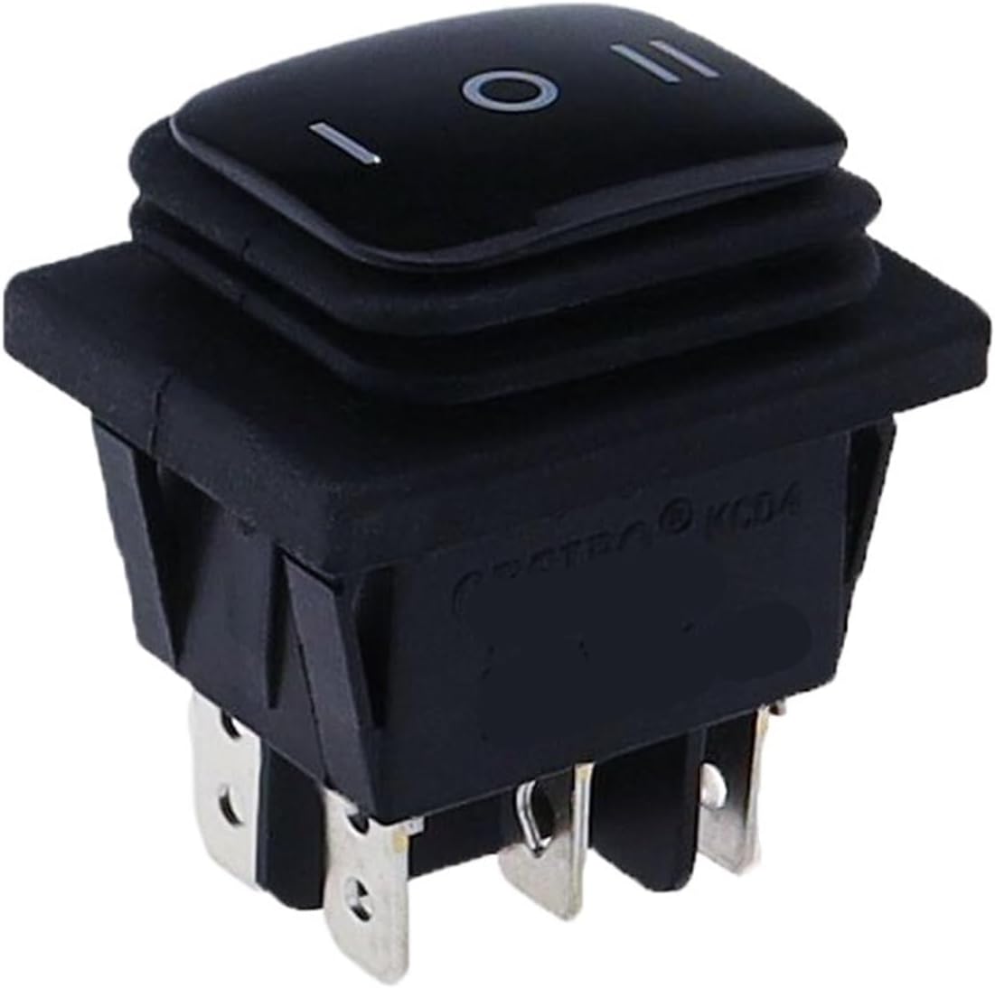 1PC momentary -Off- 6-pin Rocker Switch 3-Position Locking ON-Off-ON DSDT 16A 250VAC(Momentery-01)