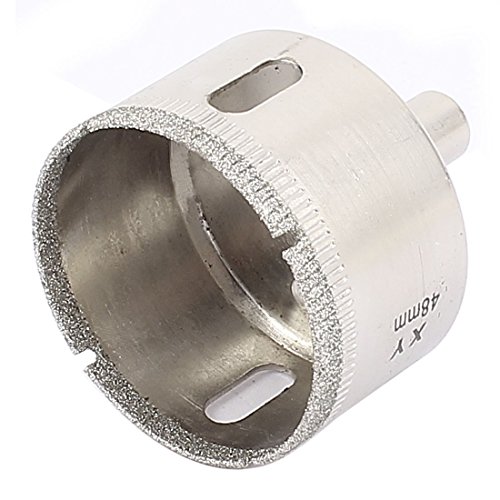 Broca para vidrio con recubrimiento de diamante 48 mm miniatura 1