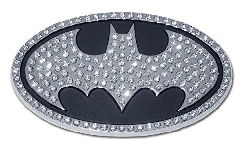 Image of Elektroplate Batman Bat Signal Crystal Superhero Car Emblem