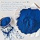 Biomatea E25 Wasserlösliches Phycocyanin – Reines Blaues Spirulina Pulver | Natürlicher Farbstoff & Superfood | 30g Zip-Beutel