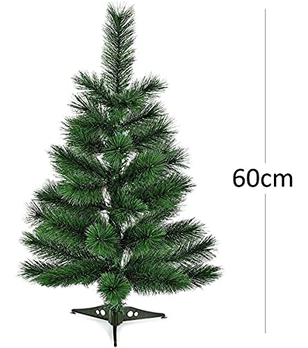 Árvore De Natal Pinheiro De Mesa Luxo 60 Cm Cor Verde A0206E