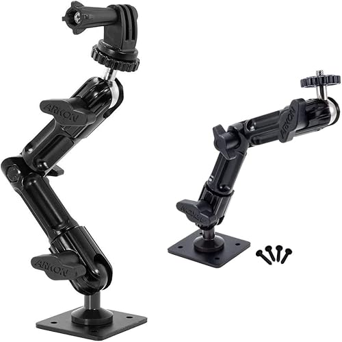 Miniatura 5 de Arkon Soporte de pared ajustable resistente para cámaras de acción GoPro HERO al por menor negro