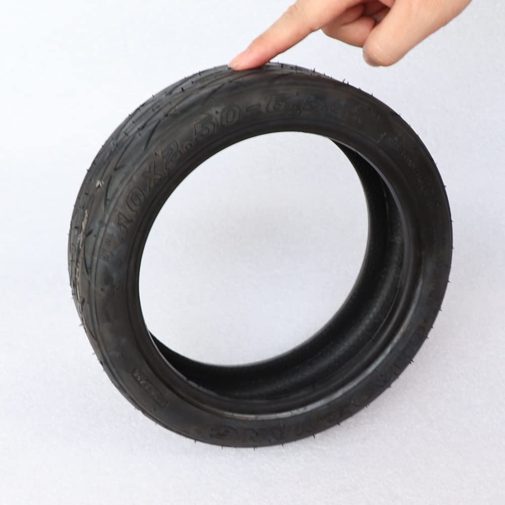 Ruota Monopattino Elettrico 10 pollici 10x2.50-6.5 Pneumatici tubeless for scooter elettrico 3 6V 48V. Pneumatici for vuoto anteriore o ruota anteriore for motori Ruote Monopattino Elettrico