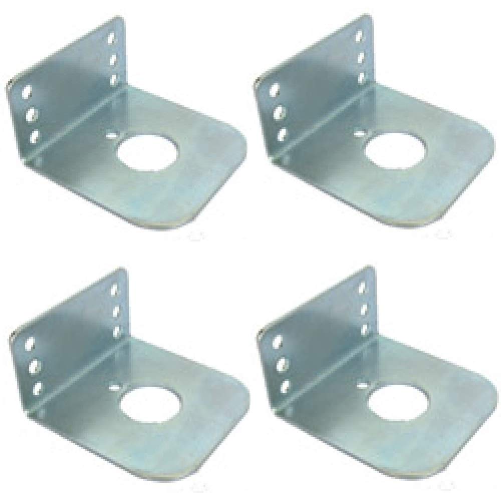 TECHDELIVERS® Mounting bracket L-Clamp (4Pcs for Center Shaft Motor)