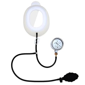 Pectus Excavatum Vacuum Bell Orthosis Brace with Real-Time Monitoring Pressure Gauge - Washable Physical Correction Device