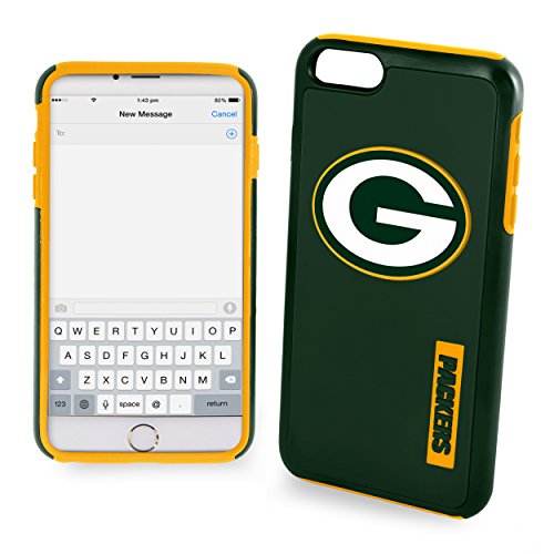 Forever Collectibles - Licensed NFL Cell Phone Case for Apple iPhone 6/6s - Retail Packaging - Green Bay Packers