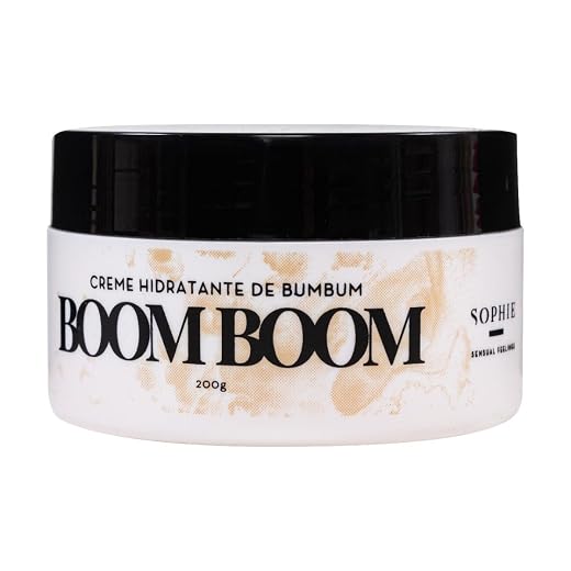 Boom Boom Creme Hidratante para Bumbum, 200g