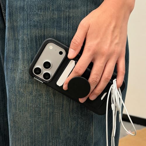 PopSockets: PopWallet für MagSafe - Mit Griff - Inklusive Adapterring für MagSafe - Schlanker… – Ansicht 6