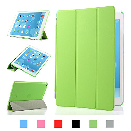 Jun-see Funda Ultrafina magnética para iPad Mini, iPad Mini 2 y iPad mini3 con Protector de Pantalla, Gamuza de Limpieza y bolígrafo