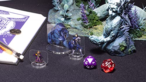 Arcknight Flat Plastic Miniatures: Supers!; 62 Unique Superhero-Themed Minis For Starfinder; Affordable, Skinny Figurines For Sf, Shadowrun, And Other Tabletop Rpg Games #TOP6
