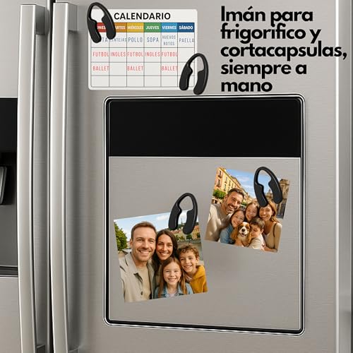 Calma visual-Cortacapsulas vino imantado-2 unidades-abridor de vino-corta capsulas abrebotellas-destapador de vino-Accesorios vino - imagen 2