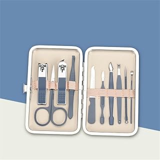 7/8/10/16/18pcs Nail Clipper Set Stainless Steel Manicure Tool Ear Pick Dead Skin Scissors Beauty Tools Set,16PCS2 (10pcs2)