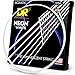 DR Strings NWA-12 DR NEON Acoustic Guitar Strings, Light, White
