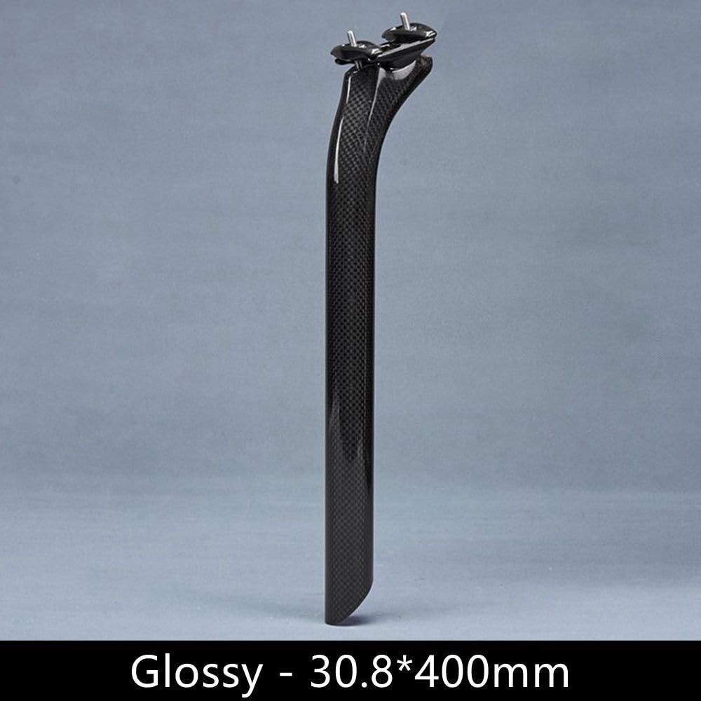 Tige de Selle VTT Tige de Selle de vélo Tube de Selle en Fiber de Carbone décalage Suspension Tige De
