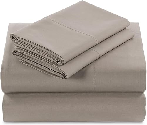 Miniatura 49 de MyPillow Juego de sábanas de percal de 200 hilos, sábanas de 100 % algodón para tamaño matrimonial, sábanas transpirables y suaves, para bolsillo