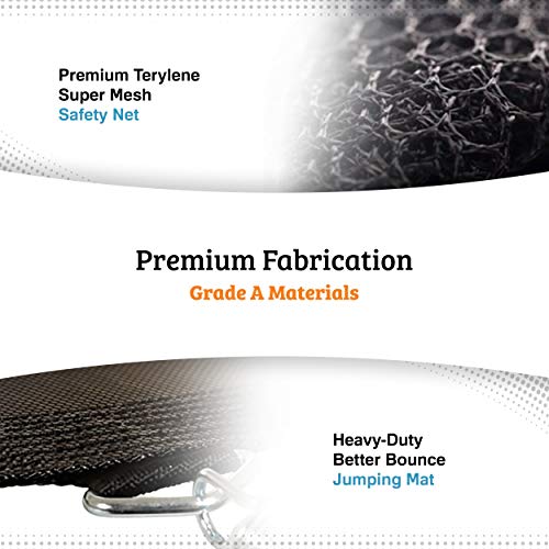 Upper-Bounce-Trampolin-Set-rund-mit-Sicherheitsnetzsystem-7591012141516-FT-Hinterhof-Trampolin-Outdoor-Trampolin-fuer-Kinder-Erwachsene